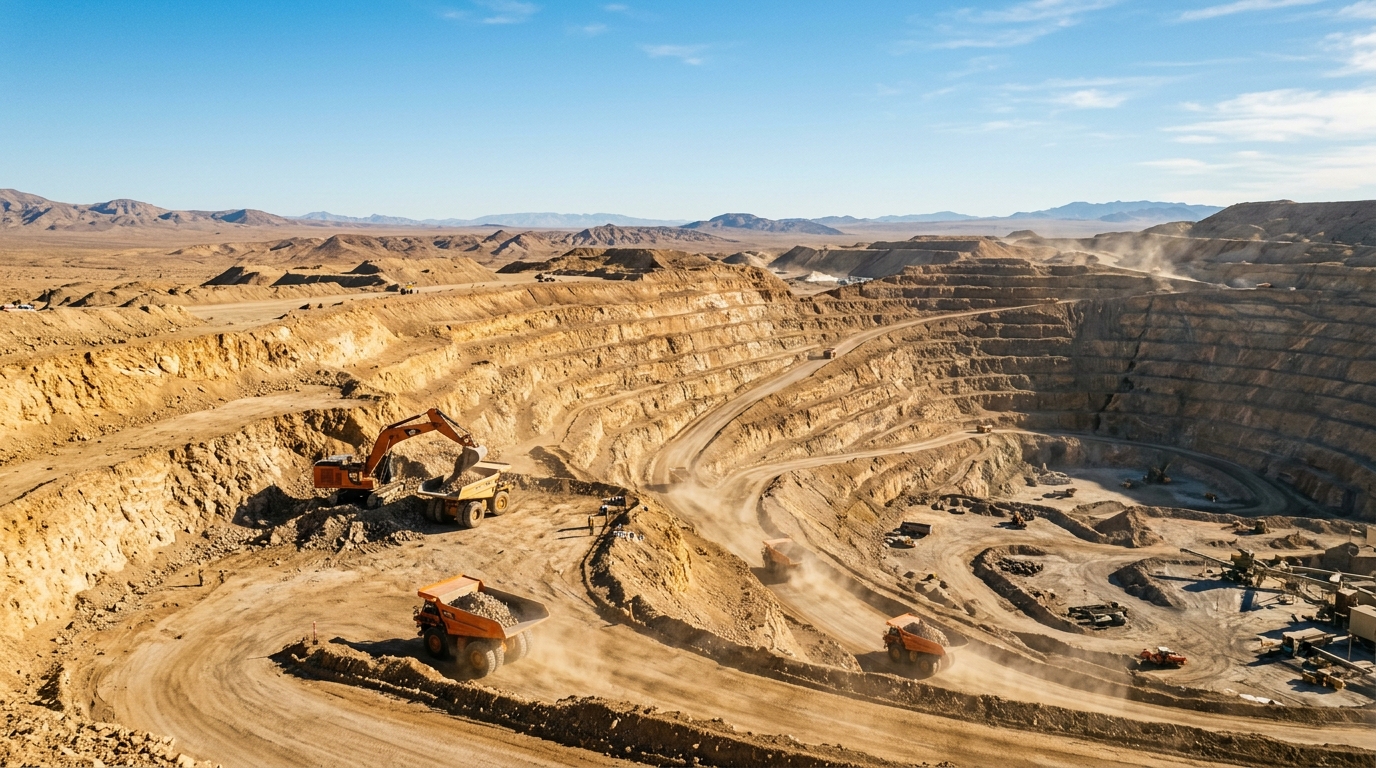 EL DAWLIA Mining active quarry extraction